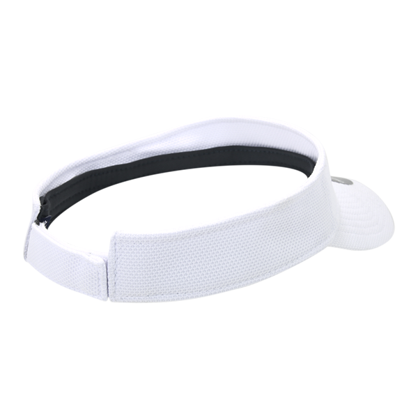 Standard Golf Sun Visors Pique Pattern White