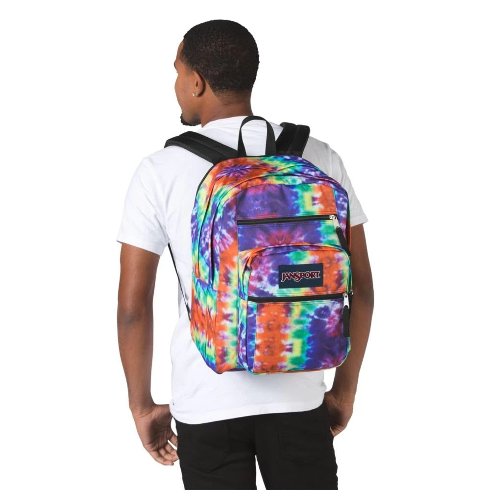 JanSport Backpack Big Student Hippie Days Tie Dye
