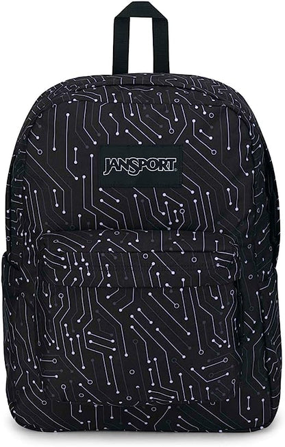 Jansport Superbreak Backpack Neural Network Black