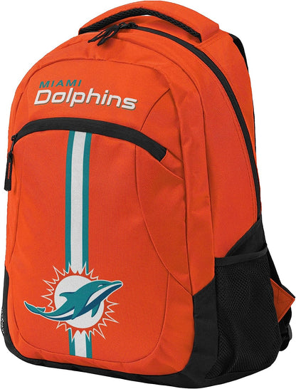 NFL Miami Dolphins Team Logo Action Backpack