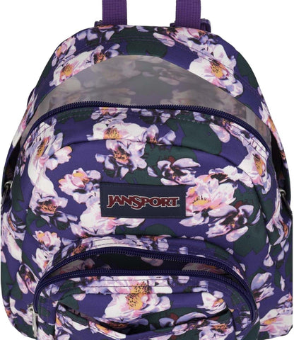 Jansport Mini Backpack Half Pint Purple Petals