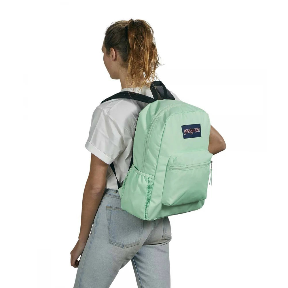 JanSport Cross Town Backpacks, Mint Chip