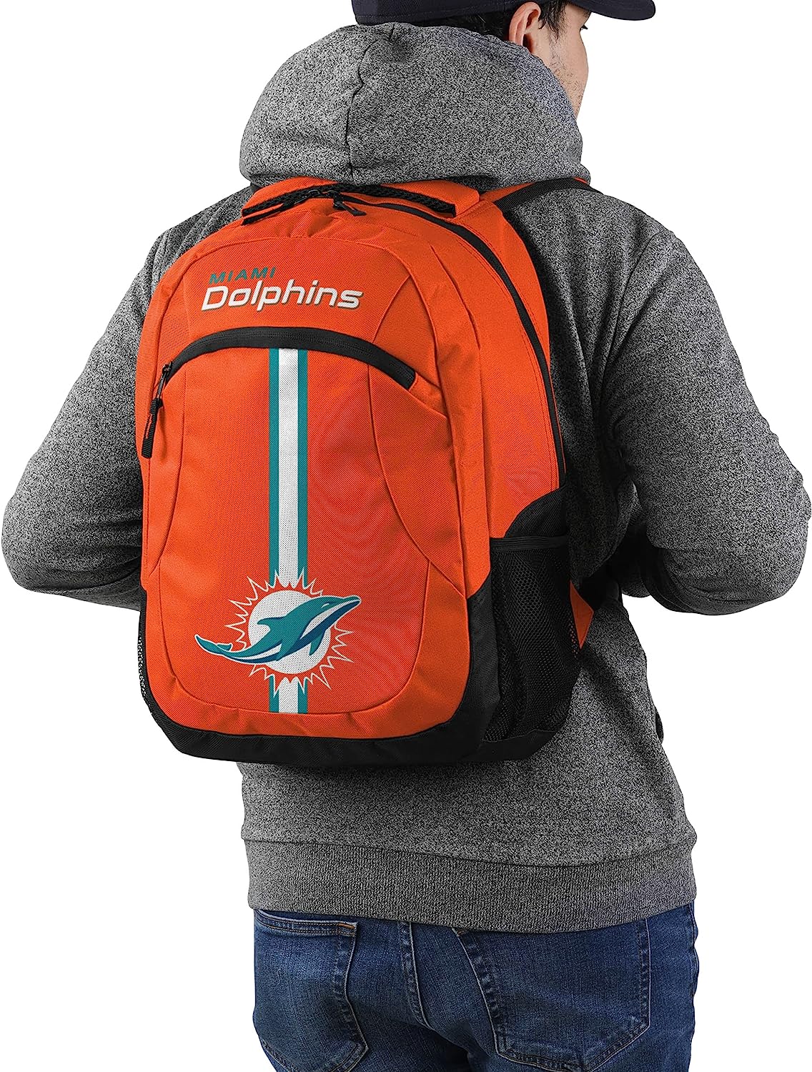 NFL Miami Dolphins Team Logo Action Backpack