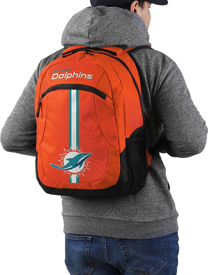 NFL Miami Dolphins Team Logo Action Backpack