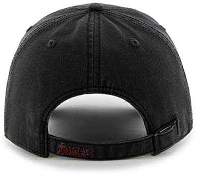 '47 MLB Los Angeles Angels Clean Up Adjustable Hat Charcoal