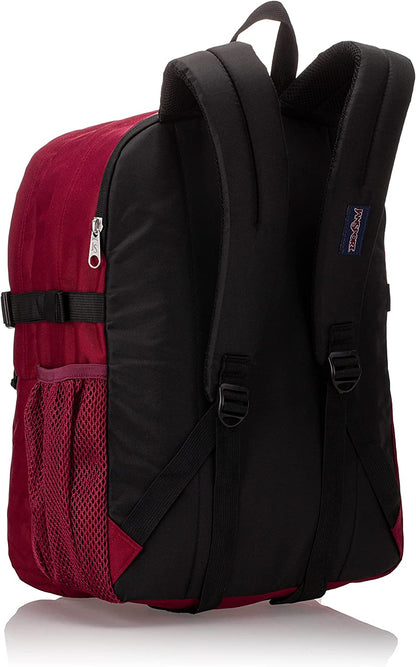 JanSport JS0A4QUL04S Main Campus Russet Red Backpack