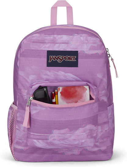 JanSport Cross Town Backpacks, Static Rose