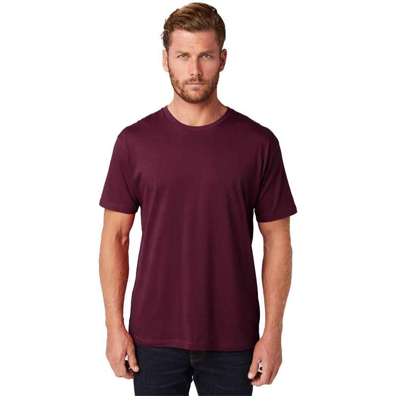 Unisex Soft-washed Short Sleeve Crew Neck T-Shirt 3Pack MAROON